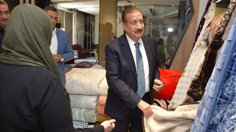 مصنع إنتاج البطاطين بالمنطقة الصناعية بورسعيد 