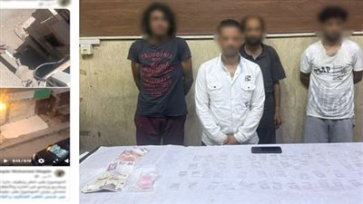 الداخلية تكشف ملابسات ترويج وتعاطي مواد مخدرة بعين شمس وتضبط المتهمين