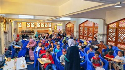 النشاط الصيفي للطفل بمسجد الحديد والصلب بالعجمي يتناول دروس الهجرة النبوية