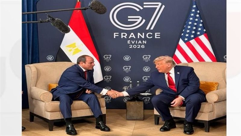 الرئيس السيسي ودونالد ترامب