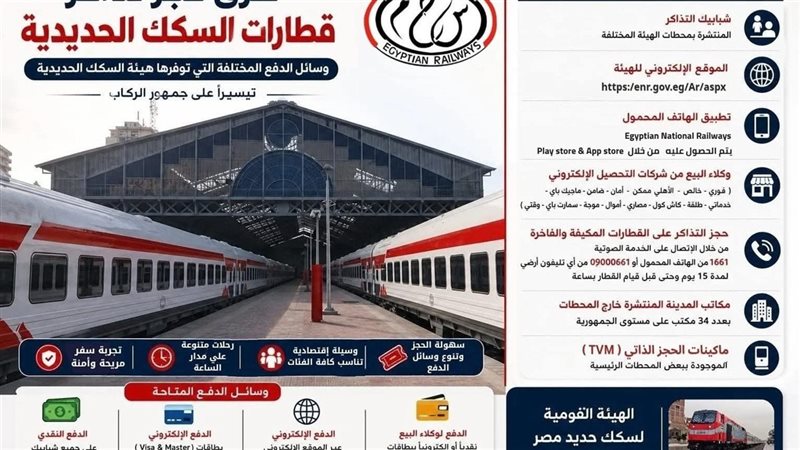 قطارات السكة الحديد 