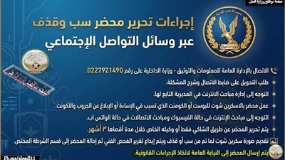 تعرف على خطوات تحرير محضر سب وقذف عبر مواقع التواصل الاجتماعي