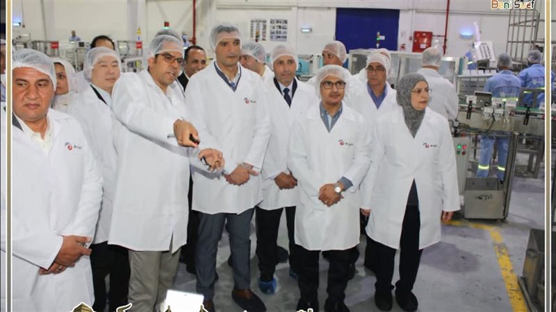جولة وزير الصناعة في بني سويف 