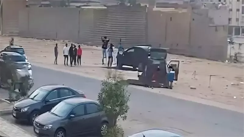 حادث دهس بائعة الشاي