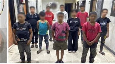 ضبط 11 شخصًا لاستغلال الأطفال في التسول وبيع السلع بإلحاح في الجيزة
