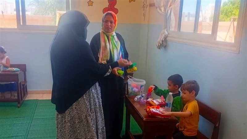 خلال الزيارة 