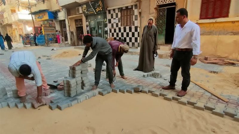 تركيب بلاط الانترلوك 