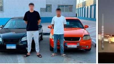 ضبط طالبين قادا سيارتين بحركات استعراضية خلال موكب زفاف في الإسماعيلية