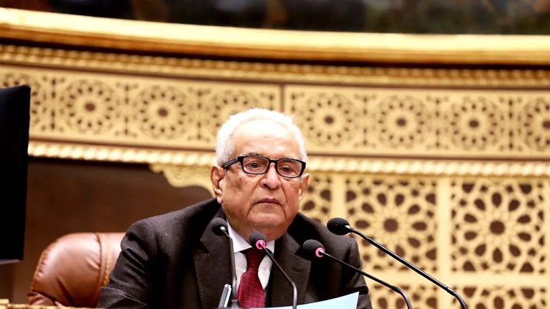 المستشار بهاء أبو شقة، وكيل مجلس الشيوخ السابق 