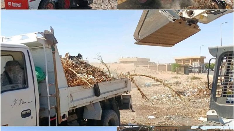 حملات النظافة بمدينة رأس غارب 