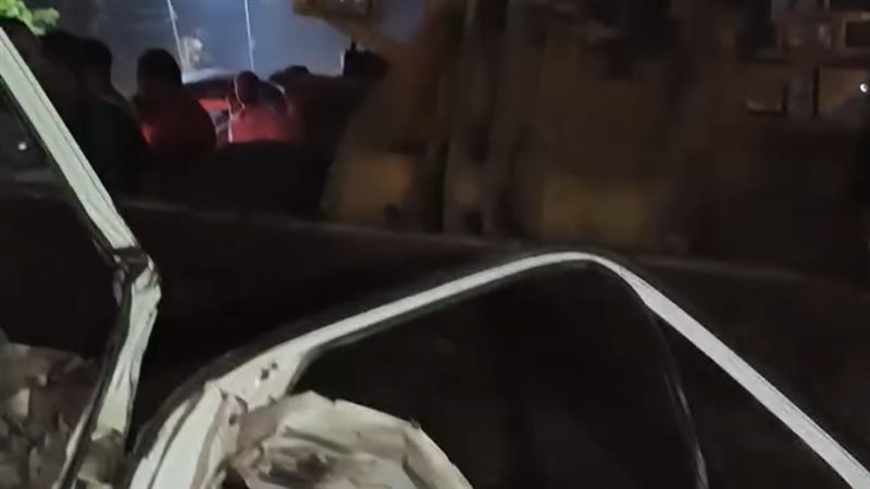 صورة من موقع الحادث 