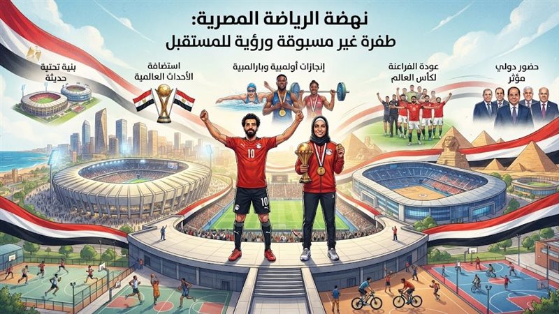 تطور الرياضة المصرية