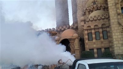 انطلاق حملة مكثفة لمكافحة البعوض بمدينة شرم الشيخ| صور 