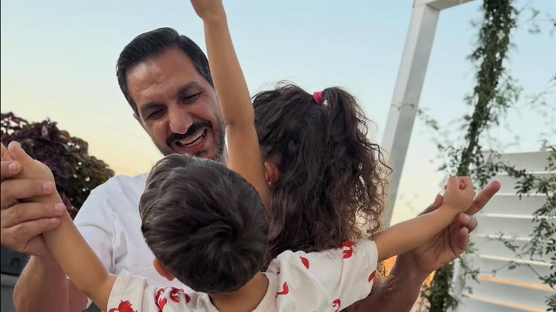 ديانا كرزون تحتفل بعيد ميلاد زوجها