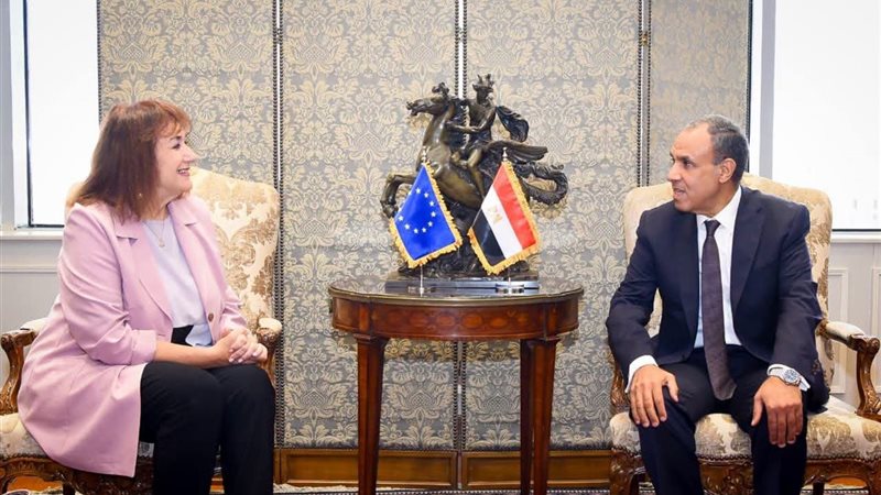 وزير الخارجية والمفوضة الأوروبية للمتوسط