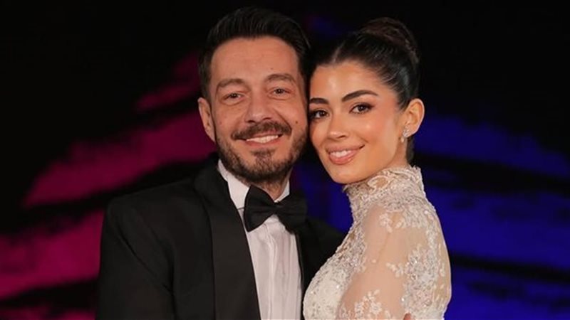 أحمد زاهر وابنته ليلى