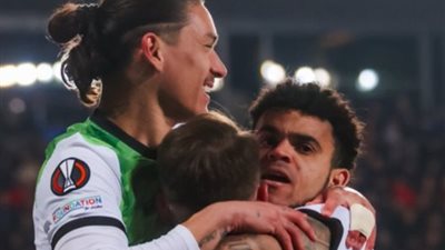 خماسية ليفربول تُحبط فخ براج في ذهاب دور الـ16 من الدوري الأوروبي