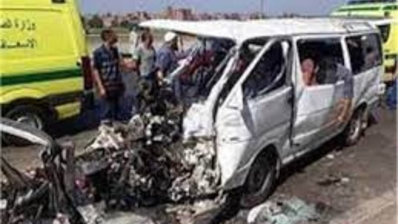 انقلاب ميكروباص بـ6 أكتوبر - ارشيفية