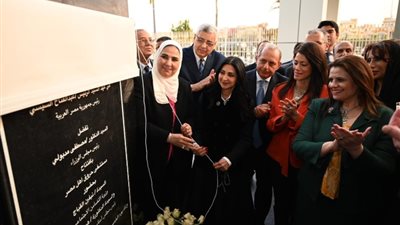 وزيرة التضامن تفتتح مستشفى حروق «أهل مصر» لعلاج المصابين بالمجان