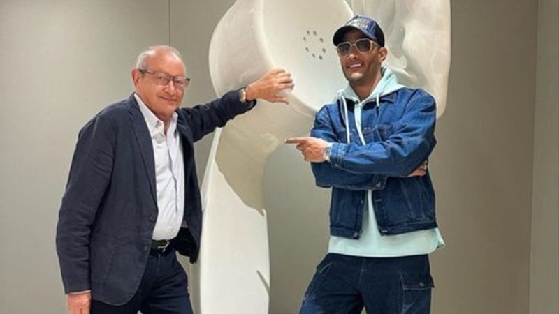 محمد رمضان ونجيب ساويرس