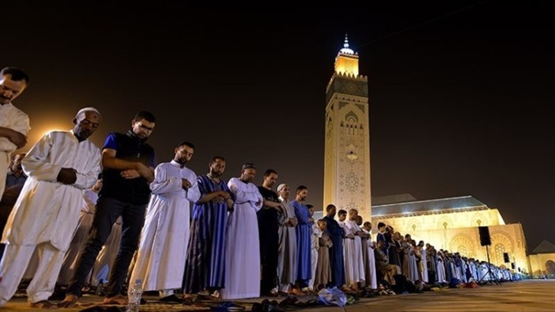 صلاة التروايح في شهر رمضان المبارك