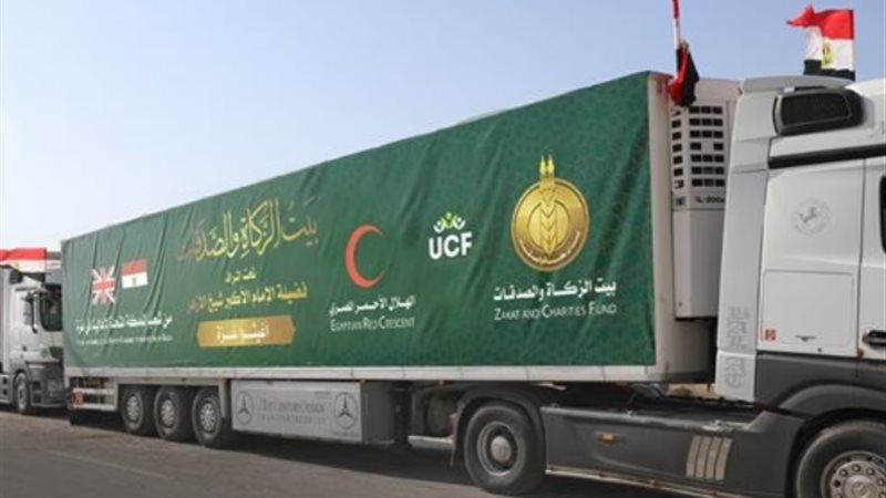 قوافل بيت الزكاة و الصدقات المصري