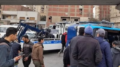 حادث مروع في ميدان الرماية المتجه للمريوطية وسقوط إصابات بشرية