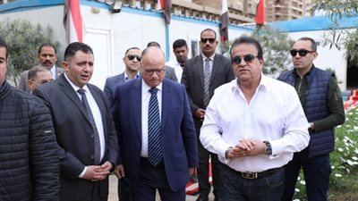 وزير الصحة يوجه بتوفير وحدة إسعاف نهري لمستشفى معهد ناصر