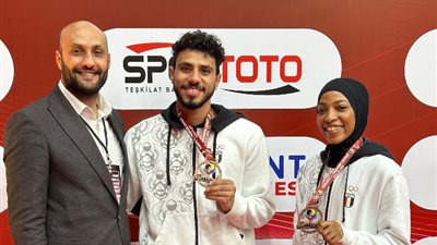 وزير الرياضة يهنئ منتخب الكاراتيه لحصوله على بطولة الدوري العالمي بتركيا