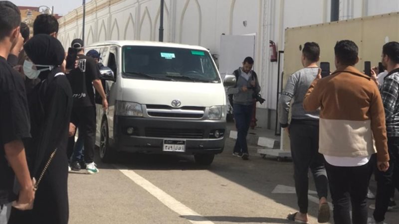 خروج جثمان حبيبة الشماع 