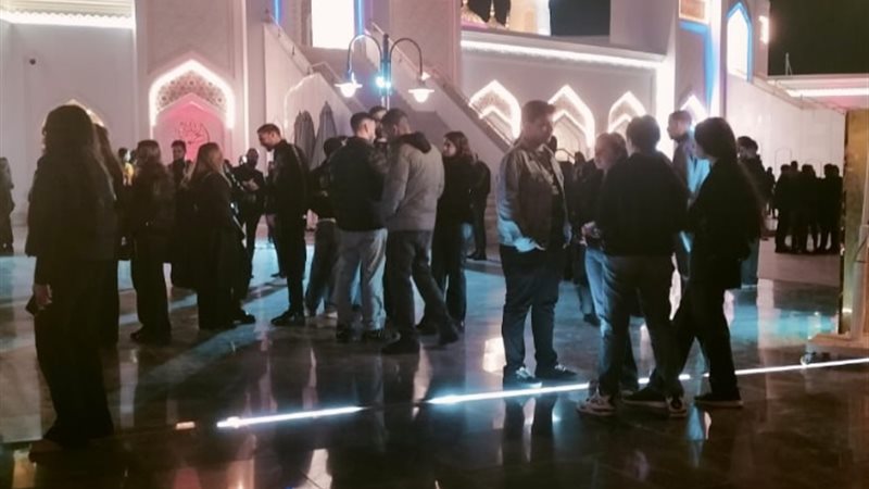 من داخل قاعة الصفا عزاء حبيبة الشماع