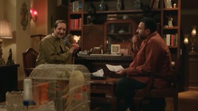 مسلسل بابا جه، ظهور خاص لأحمد أمين في الحلقة التاسعة 9