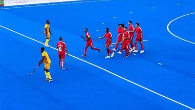 منتخب الهوكي يفوز على غانا ويتأهل لنهائي دورة الألعاب الأفريقية