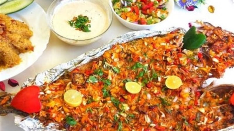 صينية سمك السنجاري