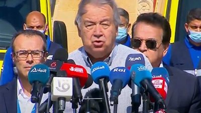 الأمين العام للأمم المتحدة: الفلسطينيون في غزة يعيشون كابوسا لا ينتهي
