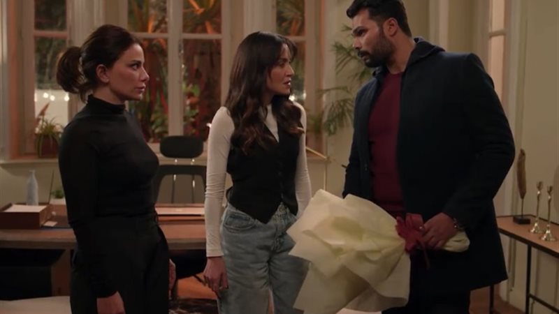 مشهد من مسلسل لحظة غضب