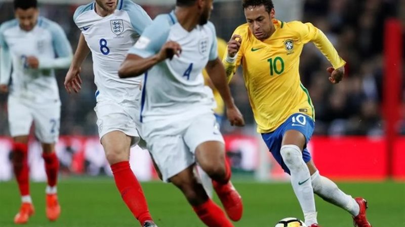 مباراة البرازيل وإنجلترا