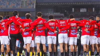 منتخب مصر بالقميص الأحمر أمام كرواتيا في نهائي كأس العاصمة