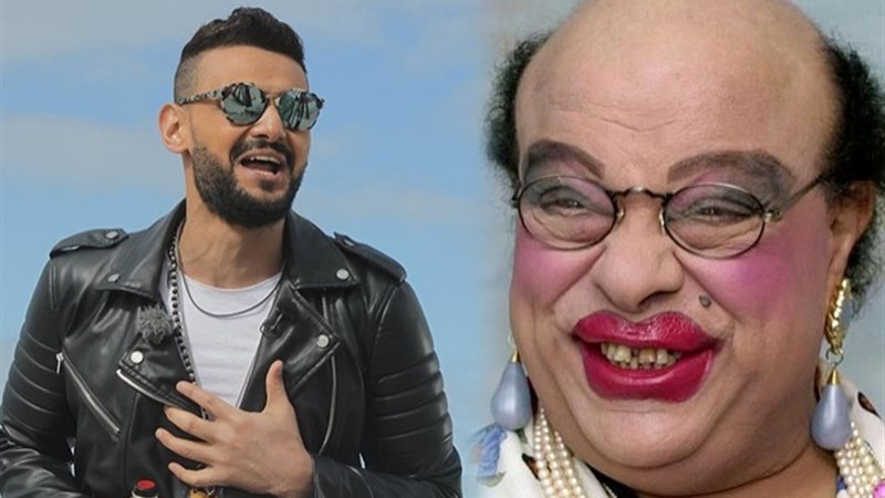 الفنان إبراهيم نصر ورامز جلال