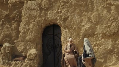 مسلسل جودر الحلقة الثالثة، الشيخ عبد الله يحذر والدة جودر من اعدائه
