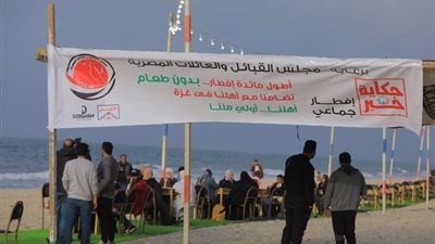 رئيس جمعية مجاهدي سيناء: تنظيم مائدة إفطار بدون طعام رسالة لدعم صمود أبناء فلسطين