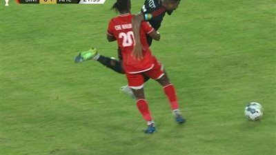30 دقيقة، الحكم يحرم الأهلي من ركلة جزاء أمام سيمبا في دوري أبطال إفريقيا
