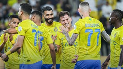 الدوري السعودي، النصر يتقدم على الطائي في الشوط الأول