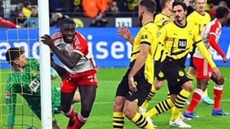 لاعبو بروسيا وبايرن
