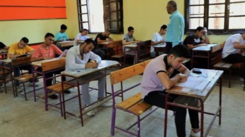 طلاب الثانوية العامة .ارشيفية