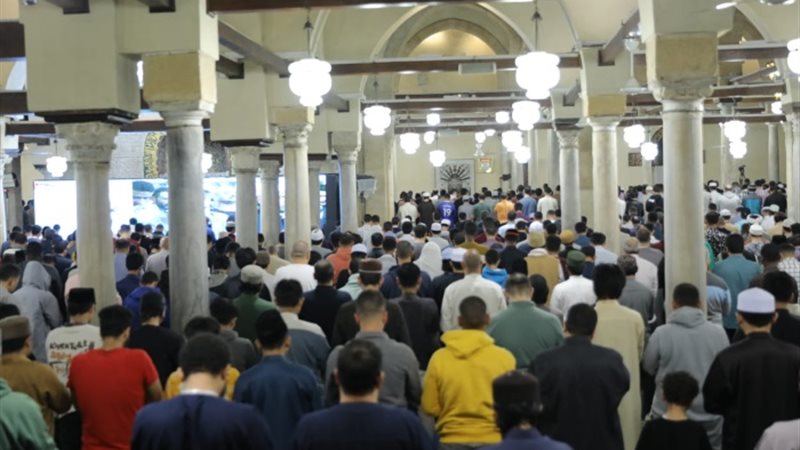 التراويح بالجامع الأزهر