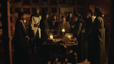 الحلقة 22 من مسلسل «الحشاشين»، ذكاء ابن سيحون في خطابه للسلاجقة