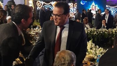 معهد ناصر ينظم حفل إفطار جماعى بحضور وزير الصحة والأطفال الفلسطنيين المصابين