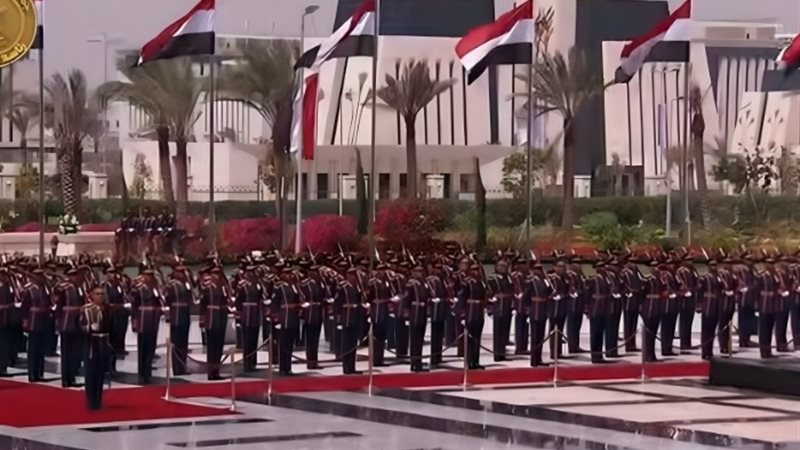 خلال استقبال الرئيس عبد الفتاح السيسي