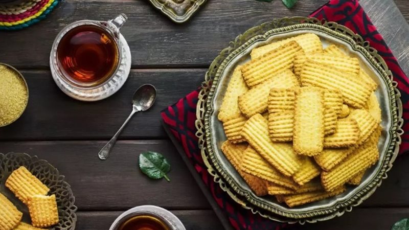طريقة عمل بسكويت العيد